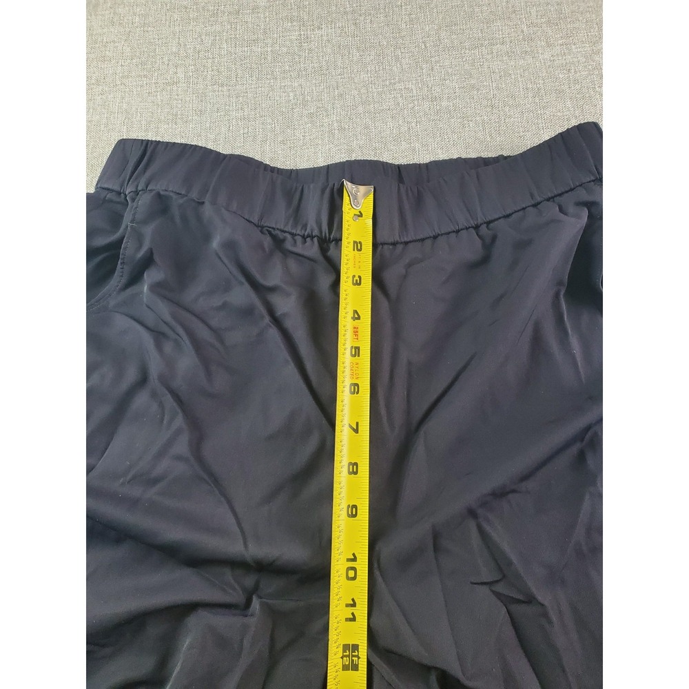 ADAY Cool Cat Pants Size Medium Black Cooling Adjustable Snap Hem High Rise - Picture 10 of 12